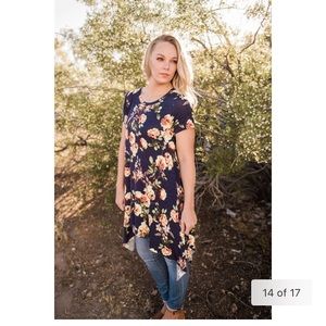 Floral spring top